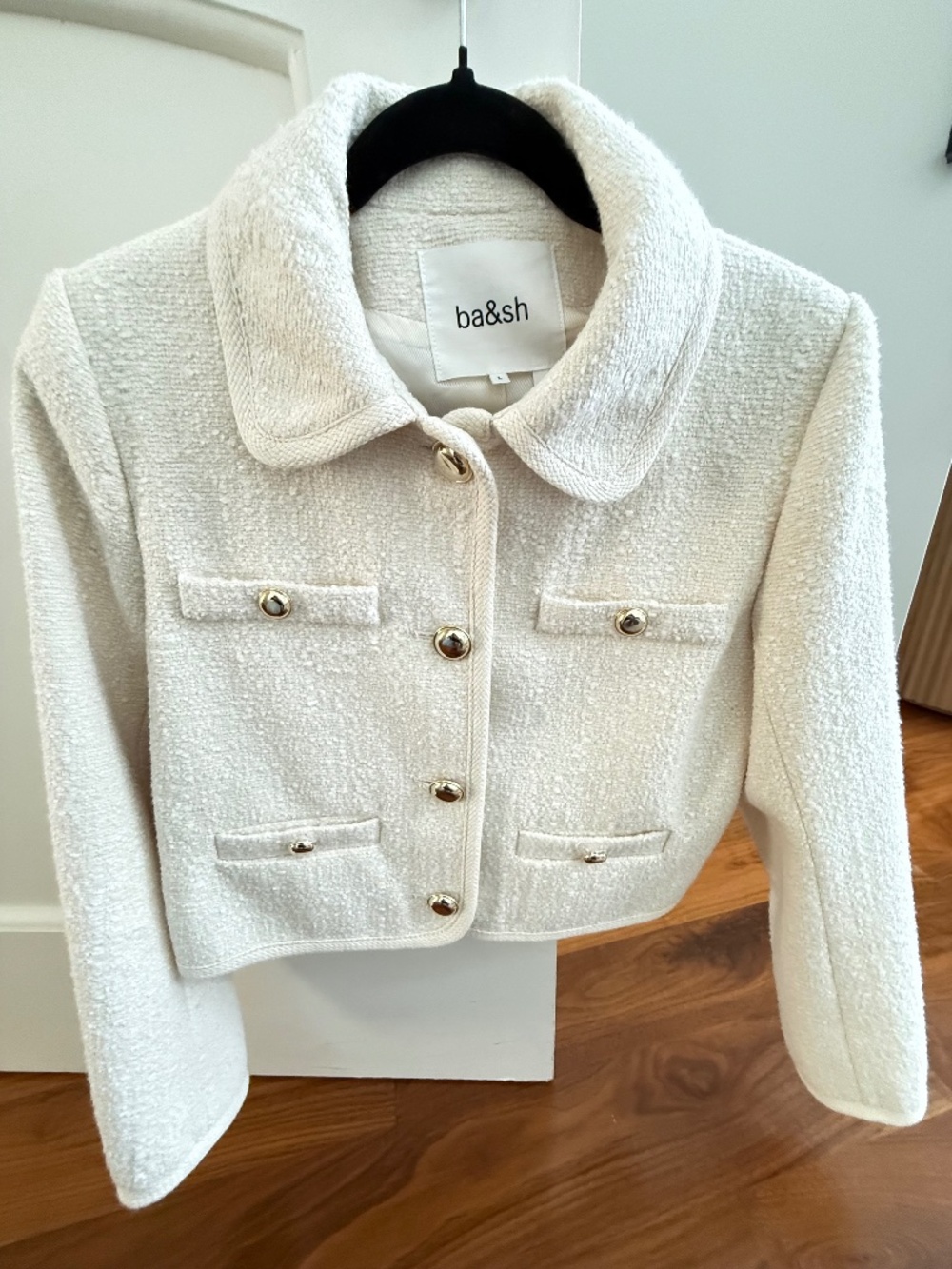 ba&sh Meredith JacketColor: Off White SIZE: 3/L